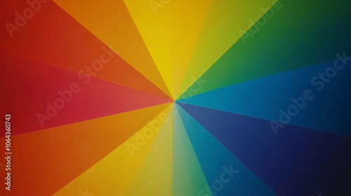 Abstract Colorful Rainbow Stripes Pattern Background Design