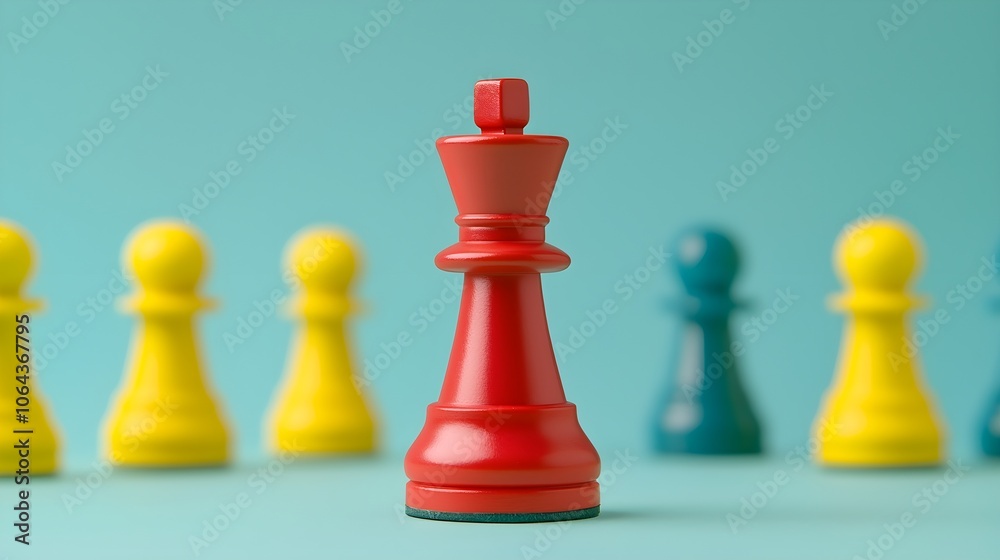 Red Chess King Leadership Red Chess King Leadership