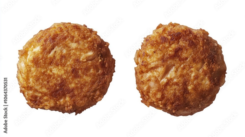 Crispy Golden Fried Food Balls for Tasty Snacking Crispy Golden Fried Food Balls for Tasty Snacking