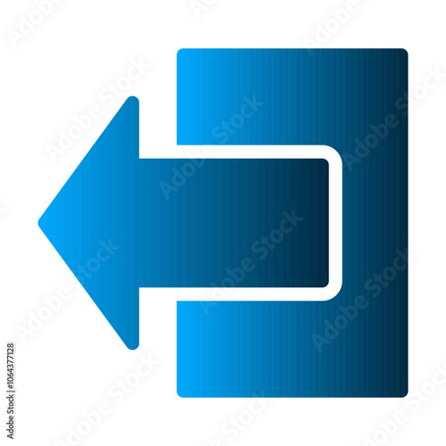 Logout icon, sign out icon template 