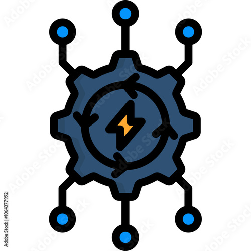 Smart Grid Icon