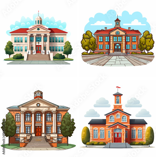 school building, educational facility, classroom design, architecture for learning, school campus, 