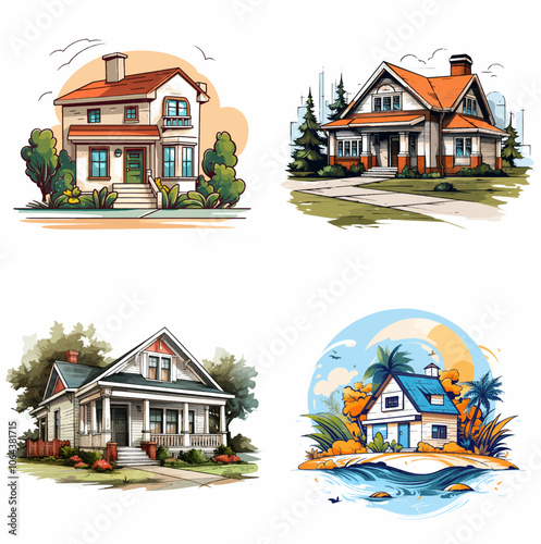 new construction, modern home, newly built, move-in ready, brand new house, contemporary design,