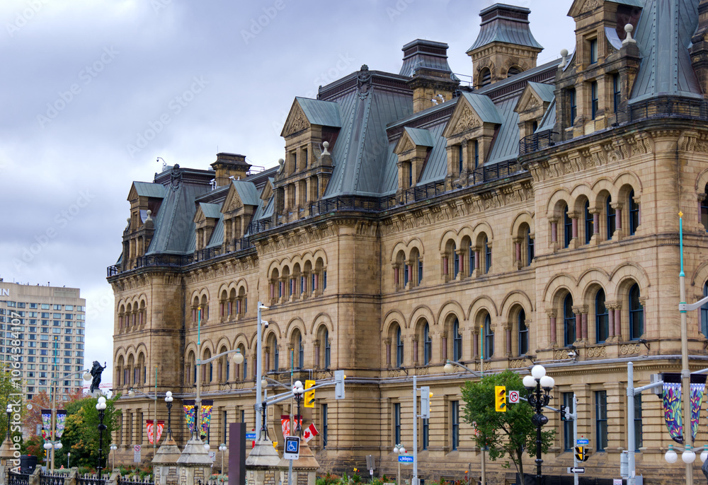 Ottawa - Building across from Parliament Hill