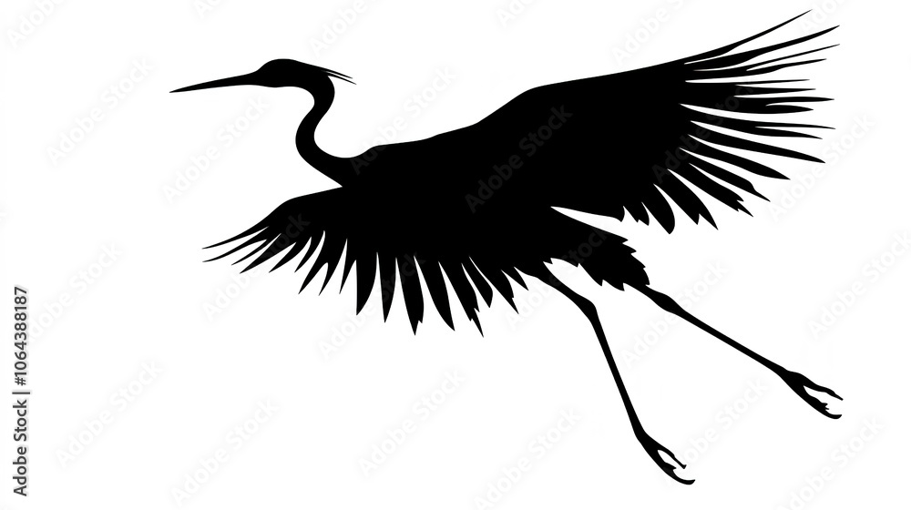 Crane fly icon vector silhouette on a white background, showcasing the elegant form and delicate wings of the insect in a minimalist design. Crane fly icon vector silhouette on a white background, showcasing the elegant form and delicate wings of the insect in a minimalist design.