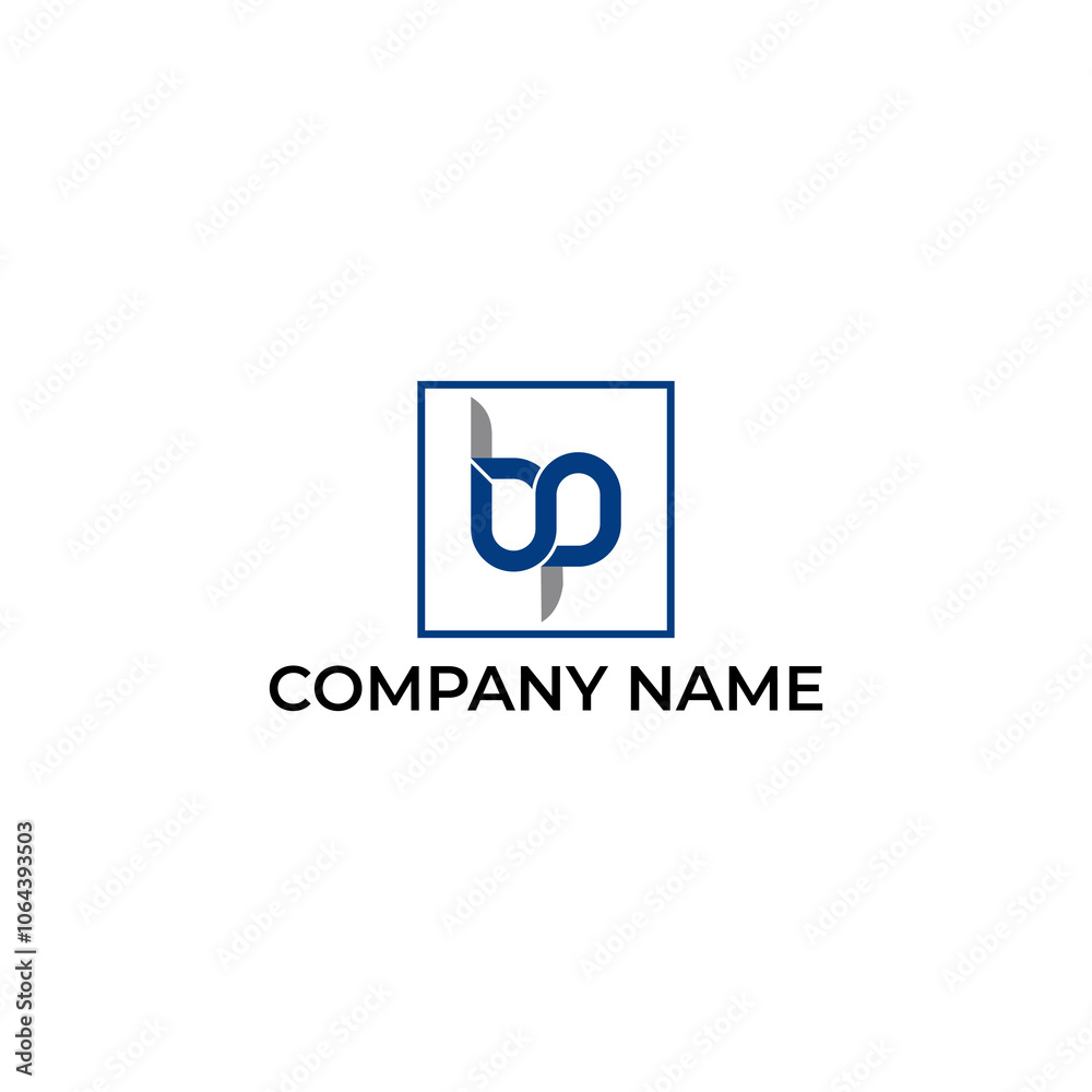 Creative bp , pb , initial monogram vector logo template Creative bp , pb , initial monogram vector logo template