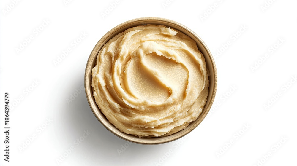 Creamy Nut Butter in Simple Bowl Creamy Nut Butter in Simple Bowl