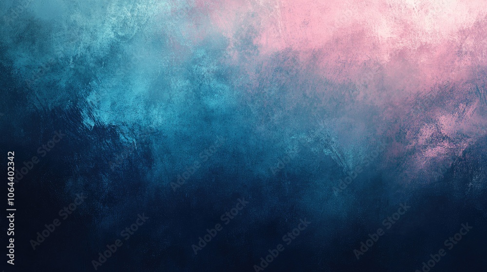 Fototapeta premium Abstract Blue and Pink Cloudy Background Design