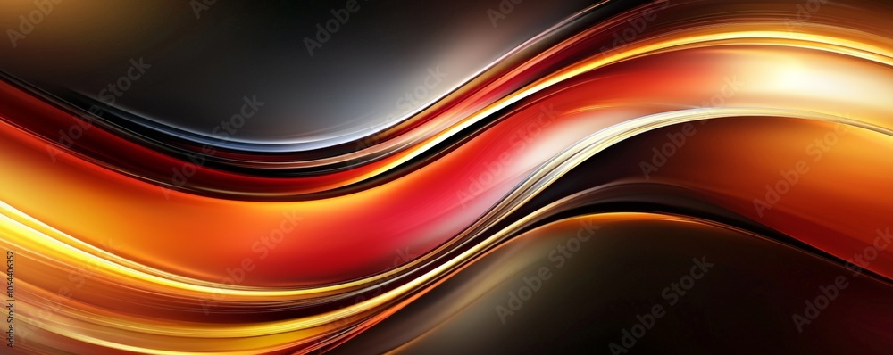 Obraz premium Discover how vibrant color waves transform digital art and design techniques for engaging visuals