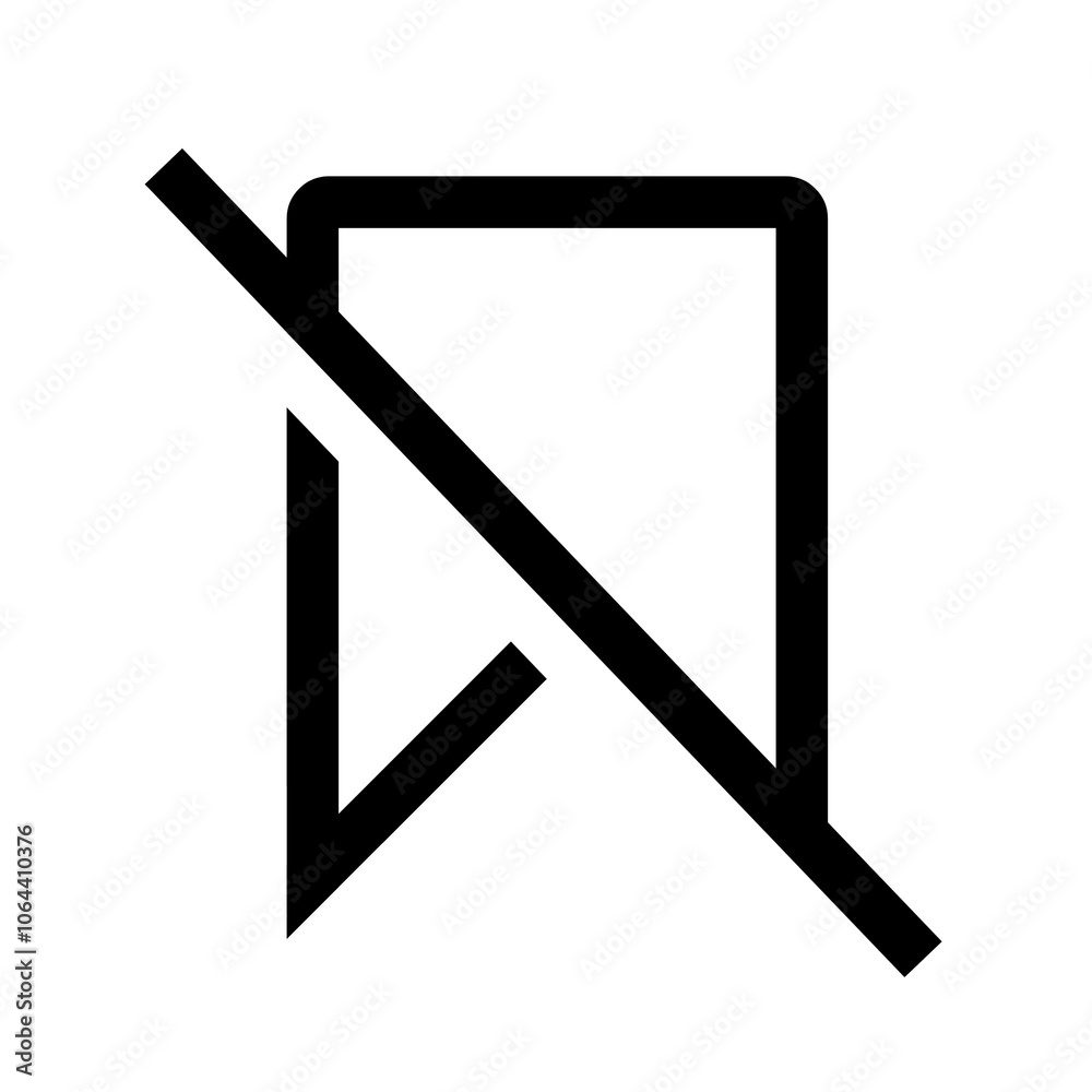 Unsaved icon in black, outline style and transparent background Unsaved icon in black, outline style and transparent background