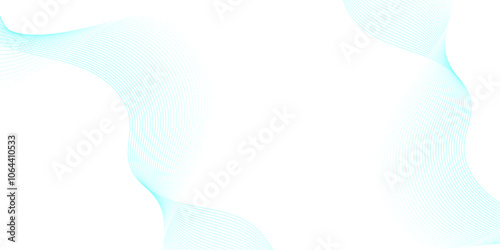 Digital flow wave line modern carve blend stripe line.  flowing futuristic technology blue glowing element line moving creative concept science technology create for thin texture vector background.