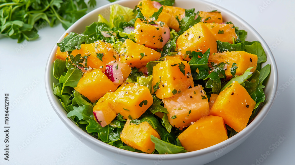 Butternut squash winter salad 