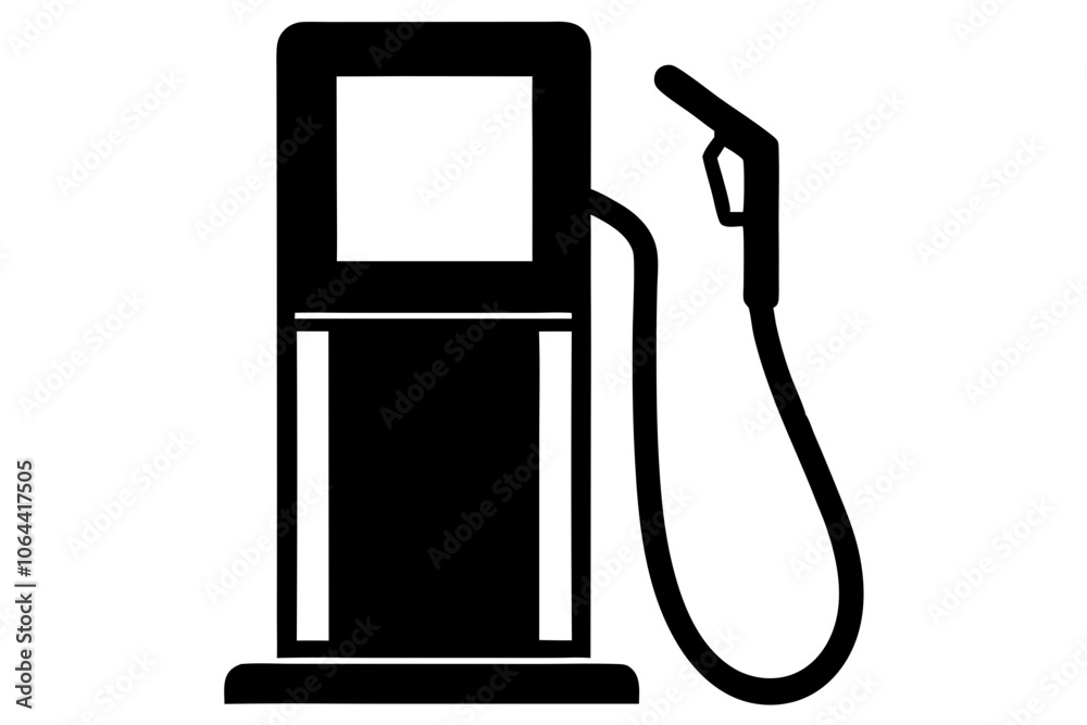 gas pump silhouette vector, Gas pump and electric charge station vector icon gas pump silhouette vector, Gas pump and electric charge station vector icon