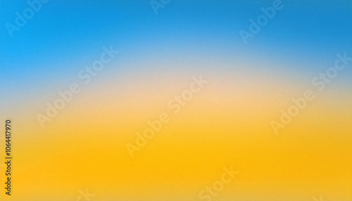 Abstract Blurred Background with Blue and Yellow