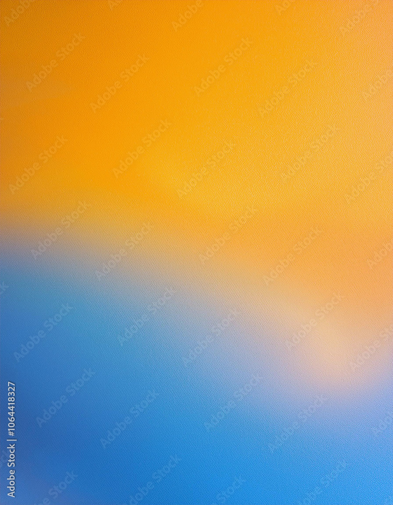 Obraz premium Abstract Blue and Orange Gradient Background