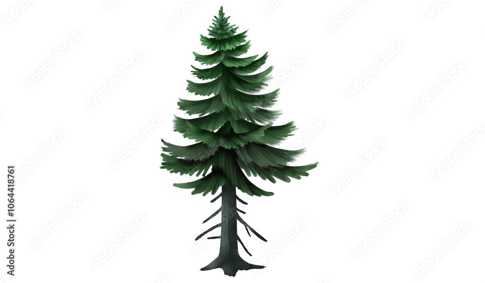 pine trees illustration pine trees illustration