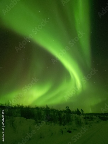 Vászonkép Northern Lights in alta norway