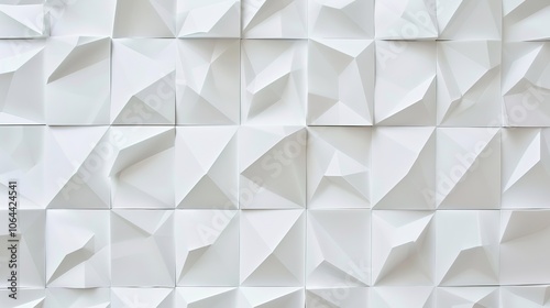 Fashionable and Minimalist White Geometric Background - a chic and elegant visual. The fashionable minimalist white background with geometric patterns is both stylish and captivating