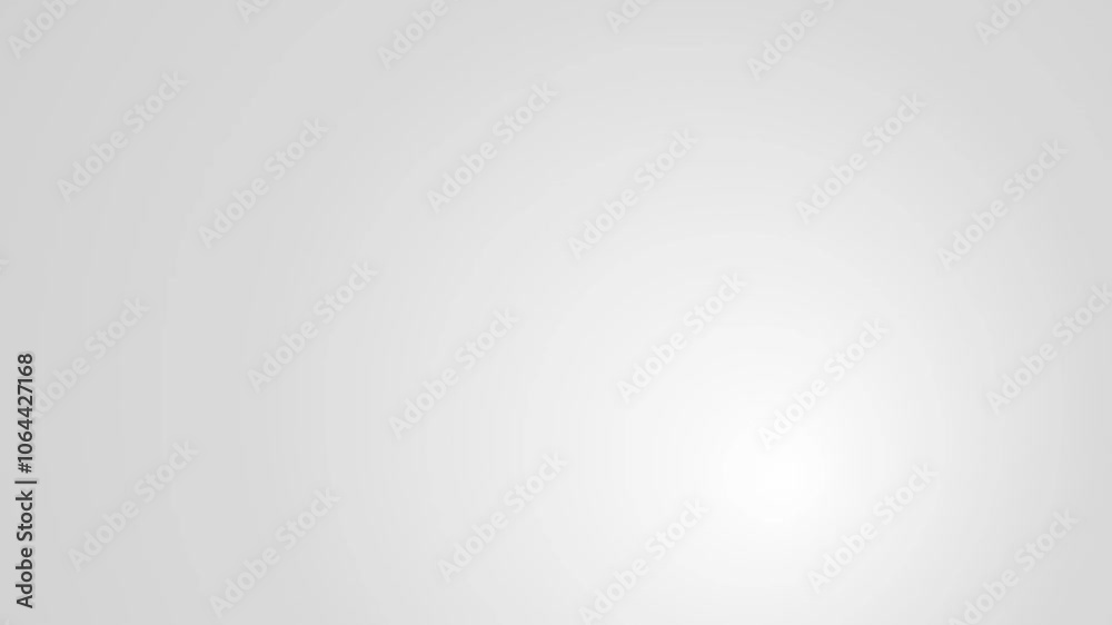 Abstract white background with light gradient. Seamless loopable background