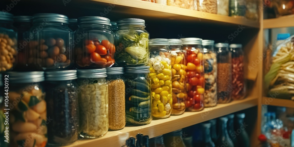 Abundant Pantry - Variety of Jarred Condiments Abundant Pantry - Variety of Jarred Condiments