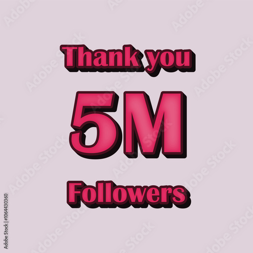 Thank you all for 5M followers
