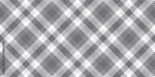 Vector checkered pattern. Tartan, textured seamless twill for flannel shirts, duvet covers, other autumn winter textile mills. Vector Format