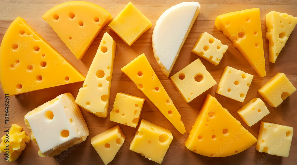 wooden cutting board topped with lots of cheese wooden cutting board topped with lots of cheese