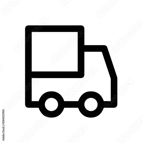 Truck icon symbol vector illustration 