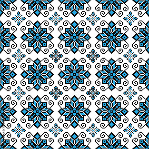 Beautiful and interesting pixel pattern fabric