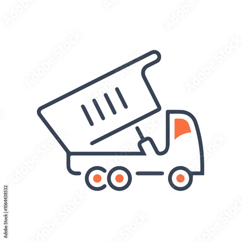 Truck icon symbol vector illustration
