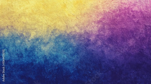 Vibrant Gradient Texture Background in Yellow and Purple