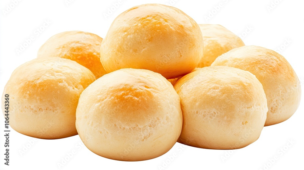 Freshly Baked Bread Rolls on a White Surface Freshly Baked Bread Rolls on a White Surface