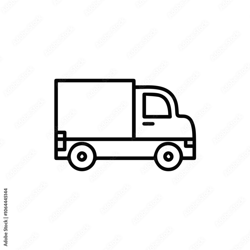 Truck icon symbol vector illustration
Truck icon symbol vector illustration