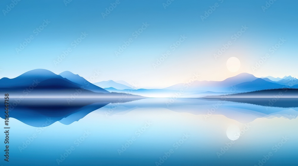 A deep blue water background showcasing serene lake views with mountains in the distance, ideal for promoting outdoor activities and travel adventures. A deep blue water background showcasing serene lake views with mountains in the distance, ideal for promoting outdoor activities and travel adventures.