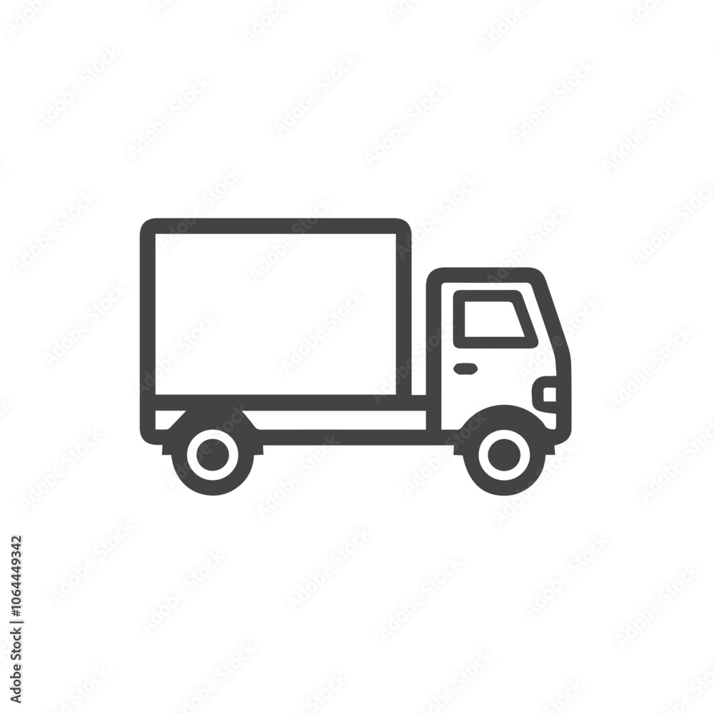 Truck icon symbol vector illustration Truck icon symbol vector illustration