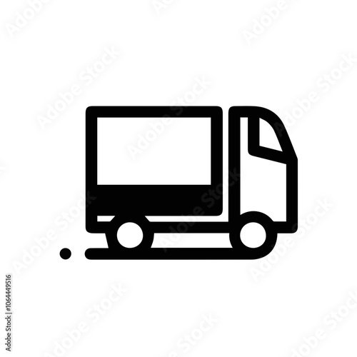 Truck icon symbol vector illustration