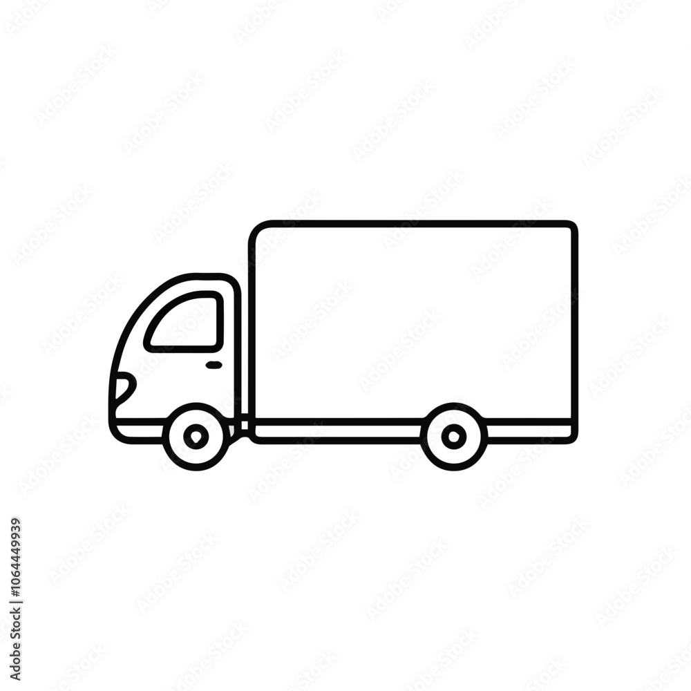 Truck icon symbol vector illustration Truck icon symbol vector illustration