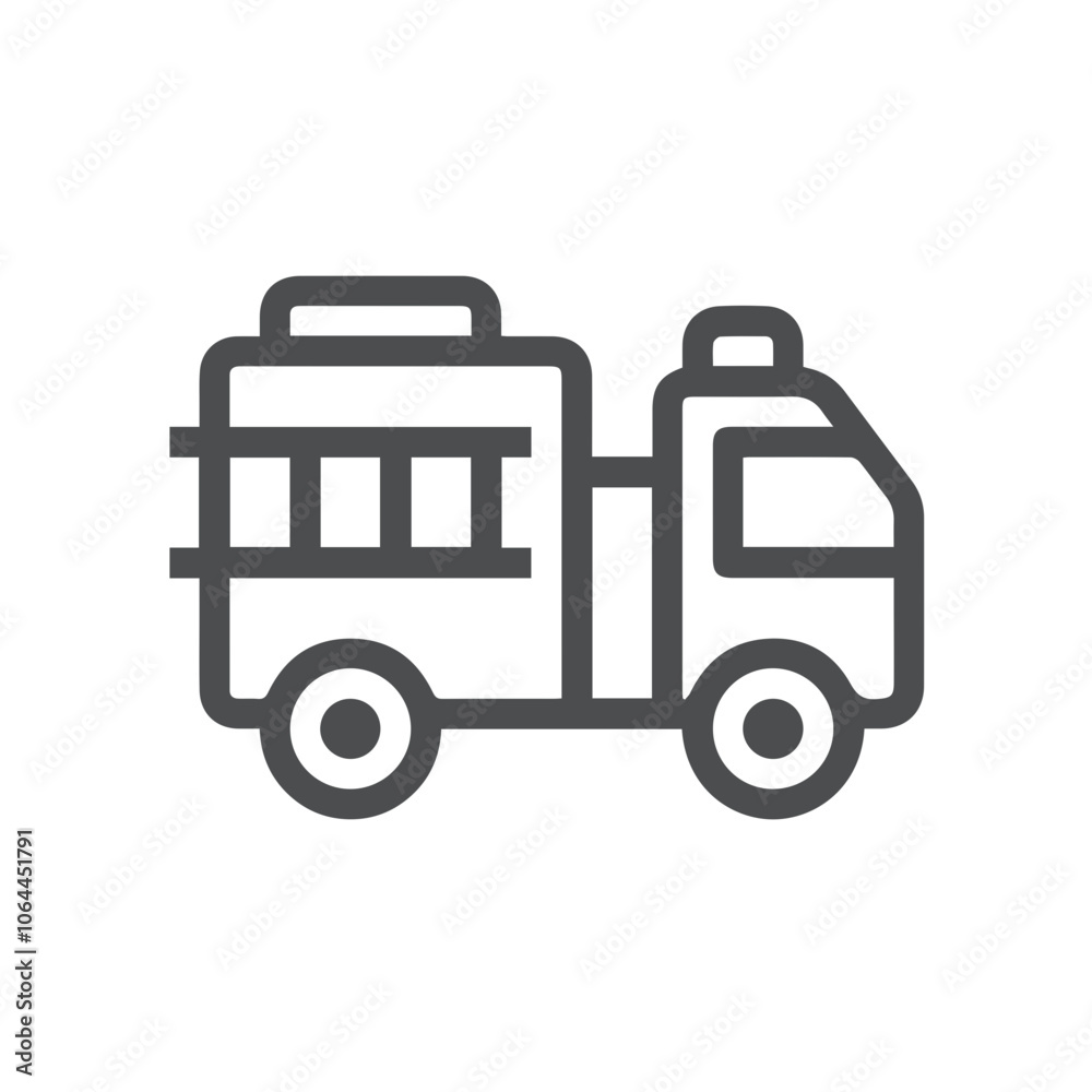 Truck icon symbol vector illustration Truck icon symbol vector illustration