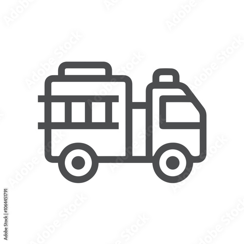 Truck icon symbol vector illustration