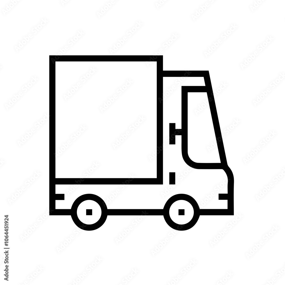 Truck icon symbol vector illustration Truck icon symbol vector illustration
