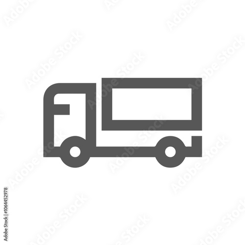 Truck icon symbol vector illustration