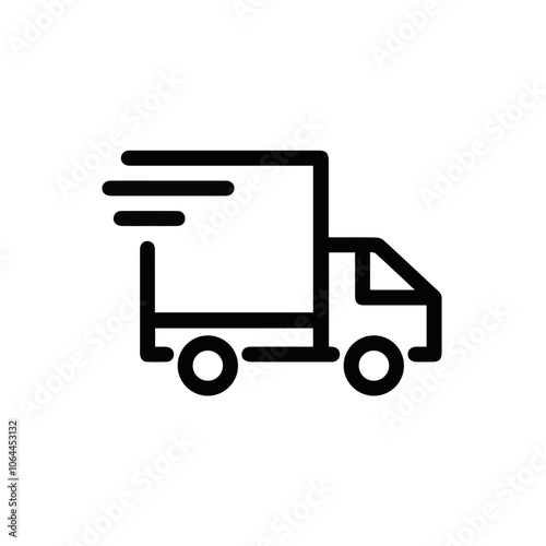 Truck icon symbol vector illustration