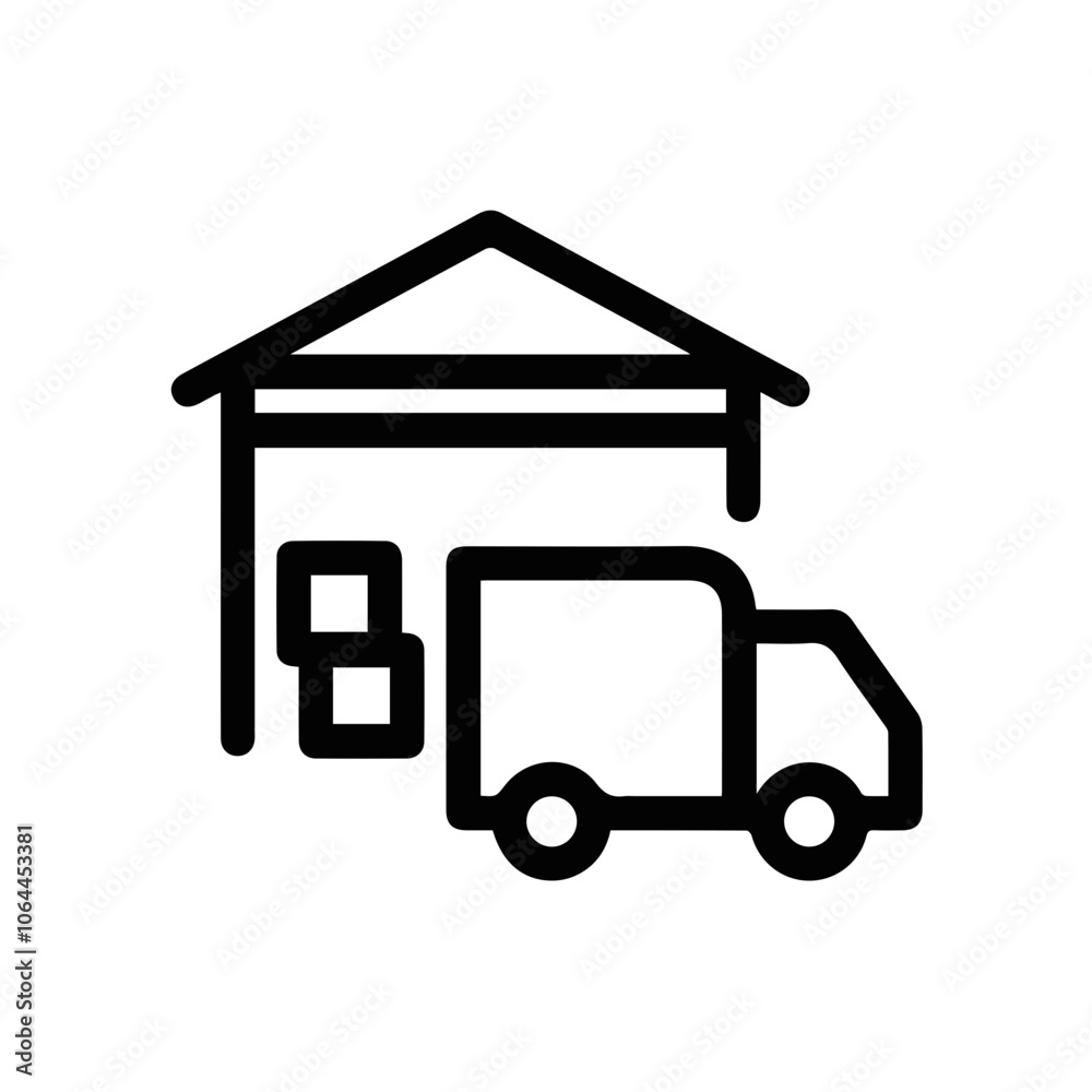 Truck icon symbol vector illustration Truck icon symbol vector illustration