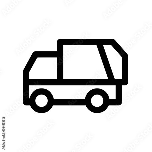 Truck icon symbol vector illustration