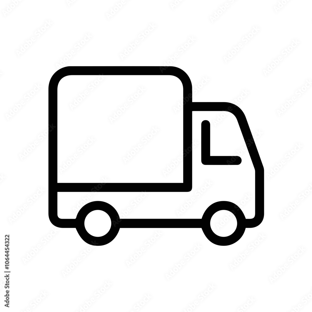Truck icon symbol vector illustration Truck icon symbol vector illustration