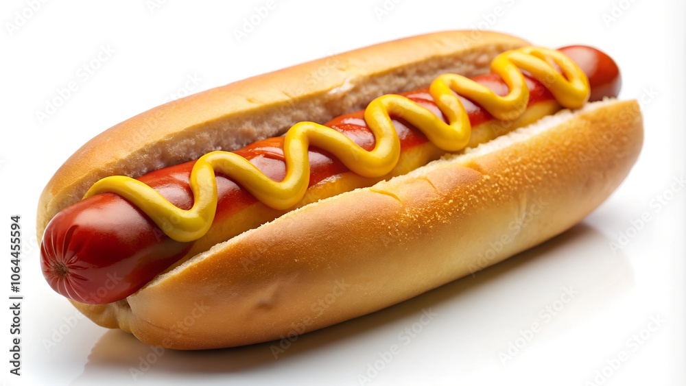 hot dog with mustard and ketchup hot dog with mustard and ketchup