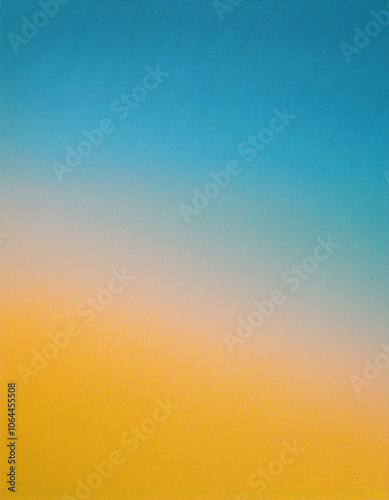 Abstract Blue and Yellow Gradient Background