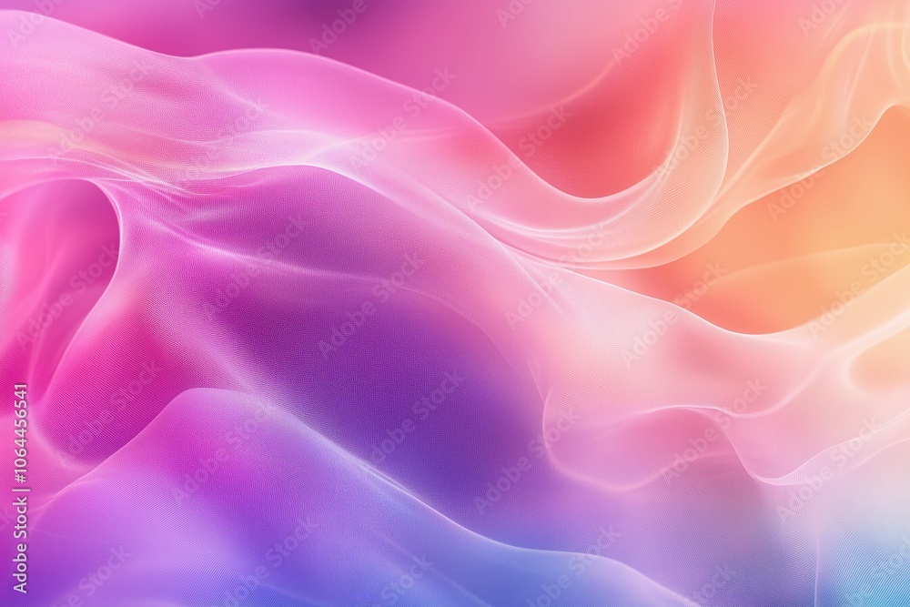 Abstract Pastel Dreamscape: Fluid Movement Abstract Pastel Dreamscape: Fluid Movement