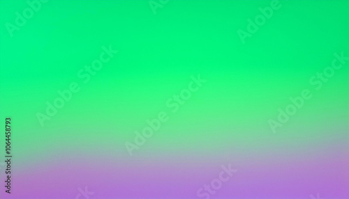 Abstract Green and Purple Gradient Background