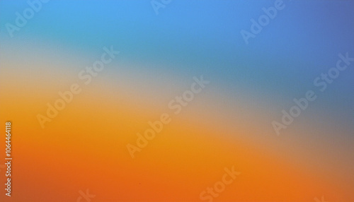 Abstract Gradient Background - Blue and Orange